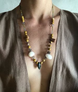 Image of a stone necklace