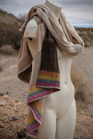 Etherial Scarf - Earth Rainbow